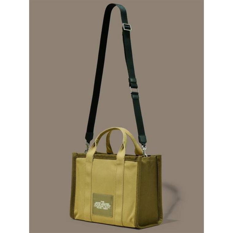 Marc Jacobs The Small Colorblock Tote Bag, Slate Green Multi